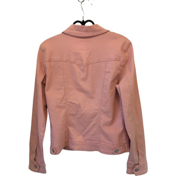 GUESS PINK JEAN JACKET LARGE - Picture 5 of 5